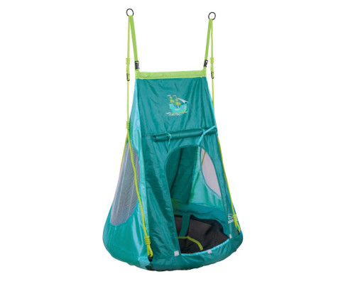Гніздо гойдалка з наметом Hudora Nest Swing Pirate 90 cm (72152) Гніздо гойдалка з наметом Hudora Nest Swing Pirate 90 cm (72152)