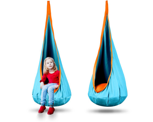 Крісло-кокон підвісне Neo-Sport, бірюзове