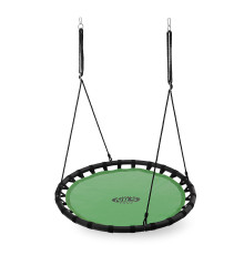 Гойдалка-гніздо кругле  NB5036 ŚR.120 CM NILS CAMP - зелена 