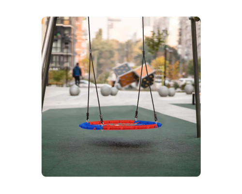 Гойдалка Лелече гніздо Neo-Sport SWINGO 95 см - синьо-червона