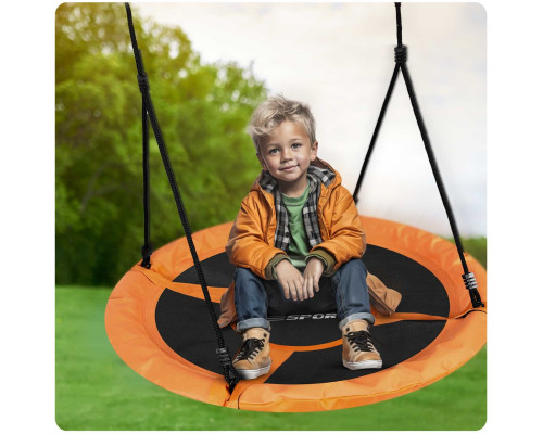 Гойдалка Лелече гніздо Neo-Sport Swingo XXL 95 см - помаранчева