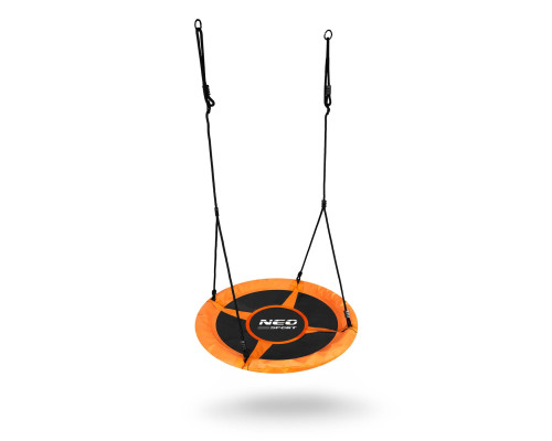 Гойдалка Лелече гніздо Neo-Sport Swingo XXL 95 см - помаранчева
