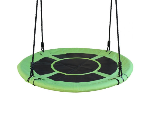 Гойдалка-гніздо MASTER Fun Ring 80 см - зелено-чорна