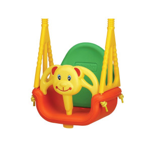 Гойдалка-сидіння «Ведмедик» 3-в-1  Edu-Toys, 130 х 162 см - різнокольорова
