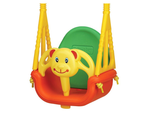 Гойдалка-сидіння «Ведмедик» 3-в-1  Edu-Toys, 130 х 162 см - різнокольорова