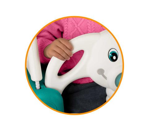 Гойдалка 3-в-1 Слоник Ricokids, 130 х 162 см - бірюзово-біла