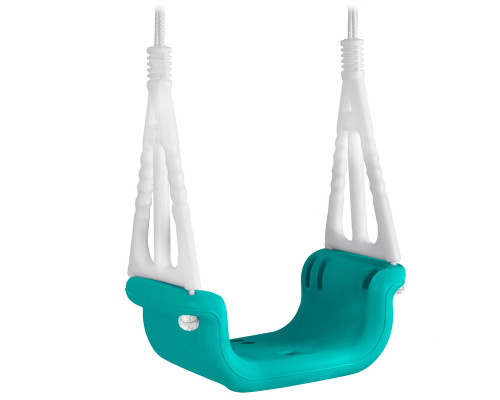 Гойдалка 3-в-1 Слоник Ricokids, 130 х 162 см - бірюзово-біла