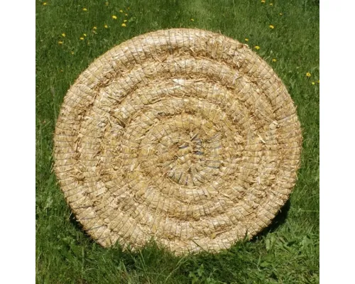 Солом'яна мішень для стрільби з лука inSPORTline 65 х 6 см - жовта