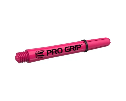 Наконечники для дротиків дартс Target Pro Grip Pink 3х3 шт - рожеві