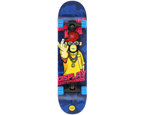 Скейтборд CR3108SA MONKEY NILS EXTREME - синій