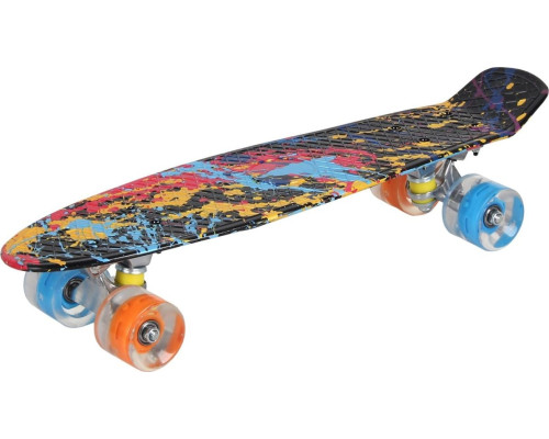 Скейтборд Enero Пластиковий скейтборд 22 дюйма графіті