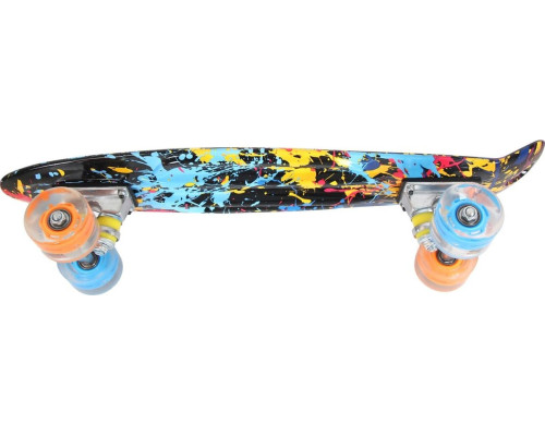 Скейтборд Enero Пластиковий скейтборд 22 дюйма графіті