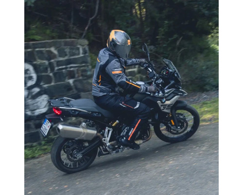 Шолом мотоциклетний W-TEC V586 Urbaztec розмір XS 53-54 см, жовто-сірий