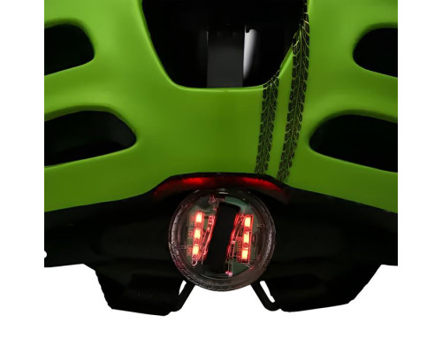 Дитячий шолом NILS EXTREME MTW01 LED розмір XS 44-48 см, зелений