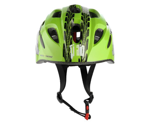 Дитячий шолом NILS EXTREME MTW01 LED розмір XS 44-48 см, зелений