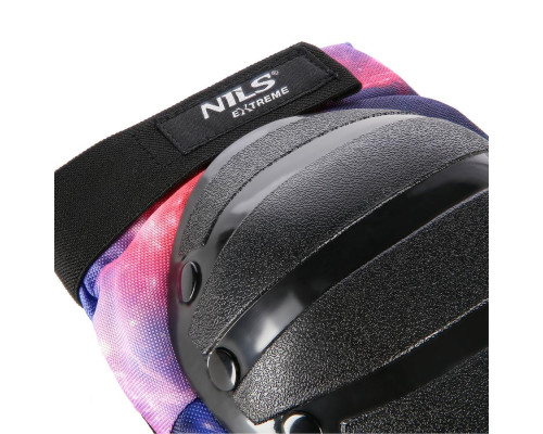 Комплект протекторів розмір L NILS EXTREME H734 чорний Комплект протекторів розмір L NILS EXTREME H734 чорний