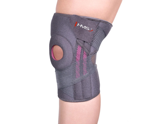 Стабілізатор колінного суглобу HMS KO1505 графітовий Стабілізатор колінного суглобу HMS KO1505 графітовий