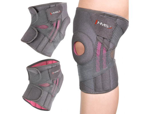 Стабілізатор колінного суглобу HMS KO1505 графітовий Стабілізатор колінного суглобу HMS KO1505 графітовий