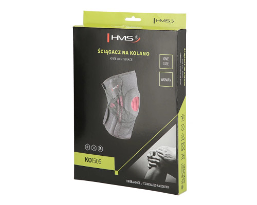 Стабілізатор колінного суглобу HMS KO1505 графітовий Стабілізатор колінного суглобу HMS KO1505 графітовий