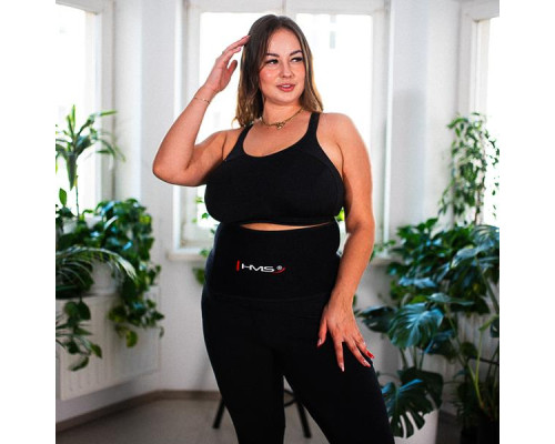 Пояс для талії HMS BR163 великий розмір, чорний