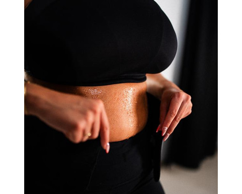 Пояс для талії HMS BR163 великий розмір, чорний