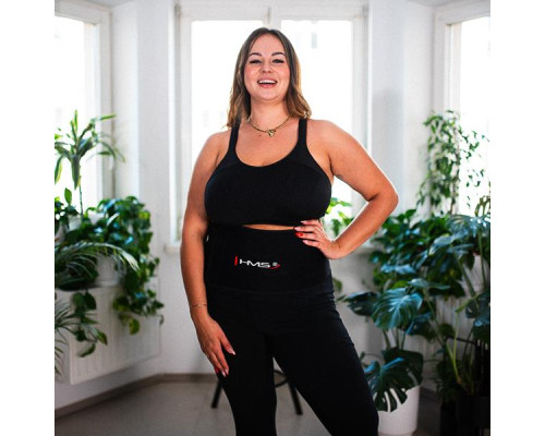 Пояс для талії HMS BR163 великий розмір, чорний