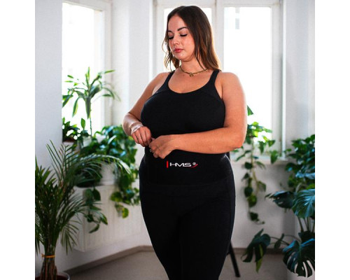 Пояс для талії HMS BR163 великий розмір, чорний