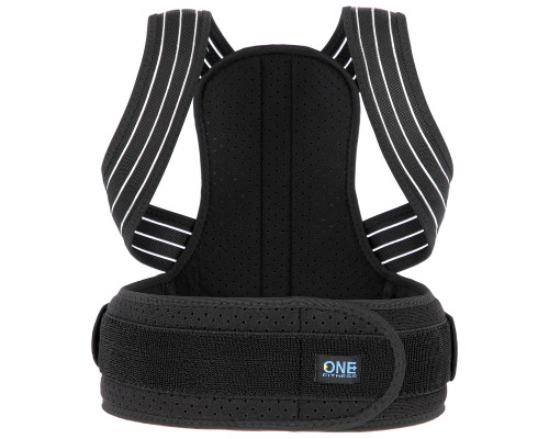 Коректор постави ONE FITNESS KP207 розмір L, чорний