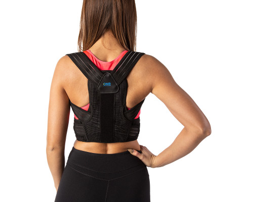 Коректор постави ONE FITNESS KP207 розмір L, чорний