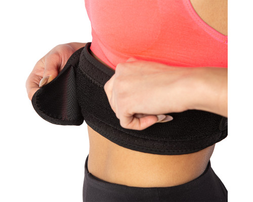 Коректор постави ONE FITNESS KP207 розмір L, чорний