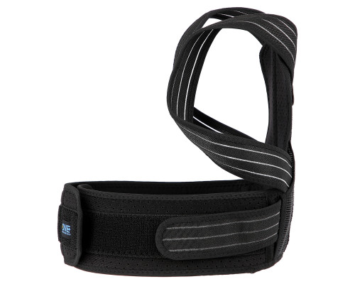 Коректор постави ONE FITNESS KP207 розмір L, чорний