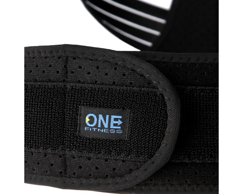 Коректор постави ONE FITNESS KP207 розмір L, чорний