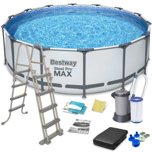 Басейн каркасний 12в1 Bestway 5612Z Steel Pro Max 488 см