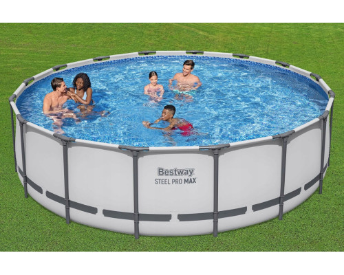 Басейн каркасний 19в1 Bestway Steel Pro Max 5612Z 488 х 122 см