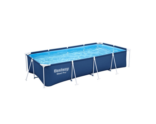 Басейн каркасний прямокутний 4в1 Bestway 56405N 400 x 211 x 81 см