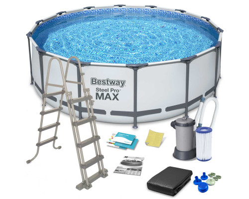 Басейн каркасний Bestway 5612Z Steel Pro Max 488 см Басейн каркасний Bestway 5612Z Steel Pro Max 488 см