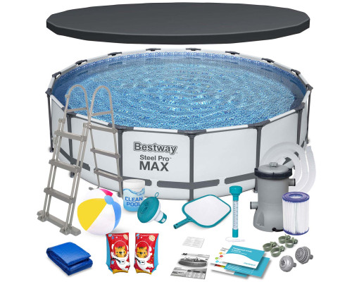 Басейн каркасний 18в1 Bestway 56488 457 x 107 см Басейн каркасний 18в1 Bestway 56488 457 x 107 см