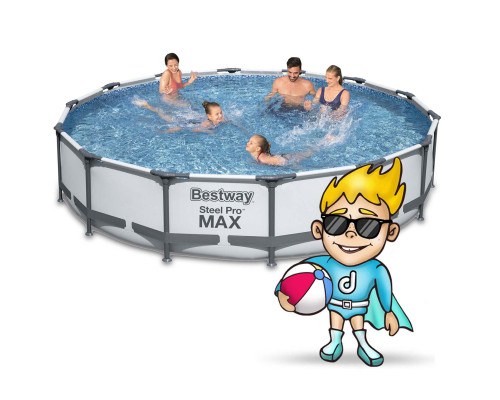 Басейн каркасний 18в1 Bestway 56488 457 x 107 см Басейн каркасний 18в1 Bestway 56488 457 x 107 см