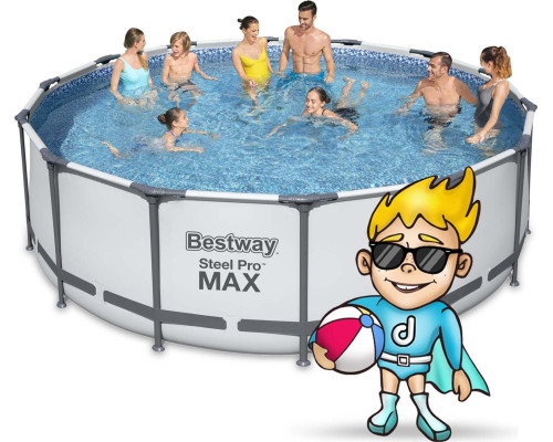 Басейн каркасний 12в1 Bestway 5612X Steel Pro Max 427 см