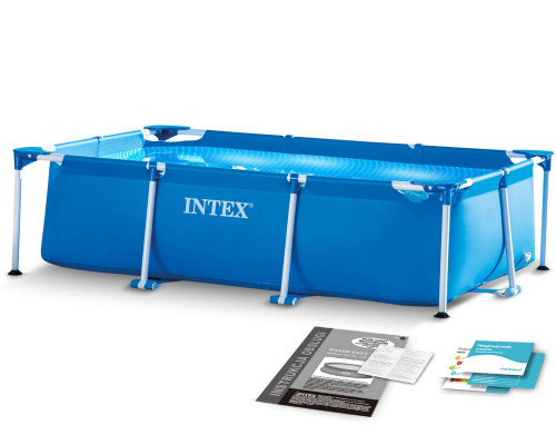 Басейн каркасний прямокутний INTEX 28272 300 x 200 x 75 см Басейн каркасний прямокутний INTEX 28272 300 x 200 x 75 см
