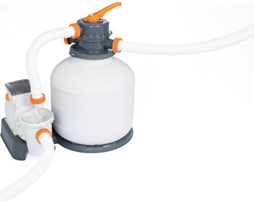 Басейн каркасний Bestway Hydrium 460 x 460 x 120 см, світло-сірий