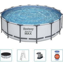 Басейн каркасний 6в1 Bestway 5612Z Steel Pro Max 488 см 