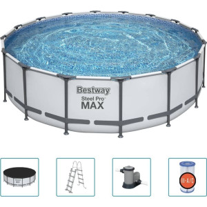 Басейн каркасний 6в1 Bestway 5612Z Steel Pro Max 488 см 