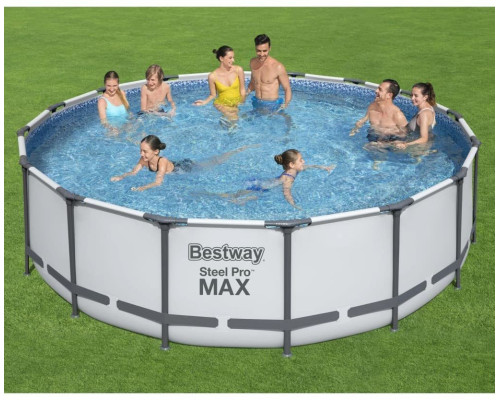 Басейн каркасний 6в1 Bestway 5612Z Steel Pro Max 488 см Басейн каркасний 6в1 Bestway 5612Z Steel Pro Max 488 см