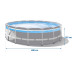 Басейн каркасний 11в1 INTEX 26730, 488 x 122 см, сірий