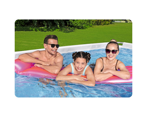 Басейн каркасний прямокутний 10в1 Bestway 56442 404 x 201 x 100 см Басейн каркасний прямокутний 10в1 Bestway 56442 404 x 201 x 100 см