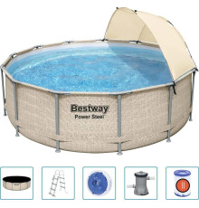 Басейн каркасний Bestway 5614V Power Steel 396 см 