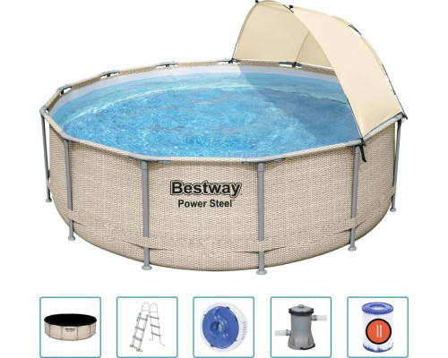 Басейн каркасний Bestway 5614V Power Steel 396 см Басейн каркасний Bestway 5614V Power Steel 396 см