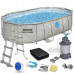 Басейн каркасний 11в1 Bestway Power Steel 56946 488 х 305 х 107 см