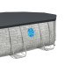 Басейн каркасний 11в1 Bestway Power Steel 56946 488 х 305 х 107 см